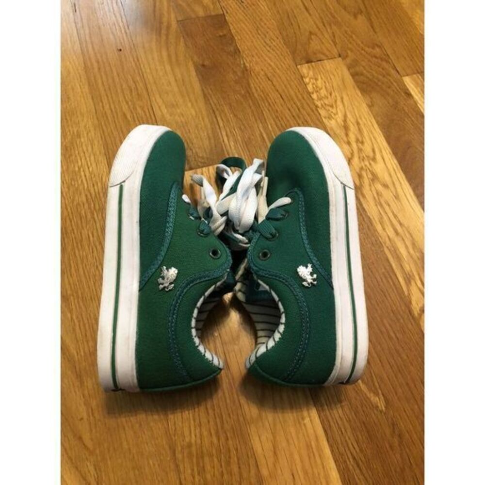 Vlado spectro luxury footwear Kids Unisex Tennis‎ shoes Sz 1.5 Kelly Green court